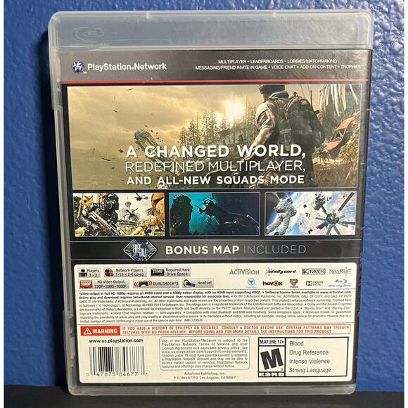 Call of Duty: Ghosts (PS3) - Complete with Case, Manual, and Disc - Picture 2 of 7